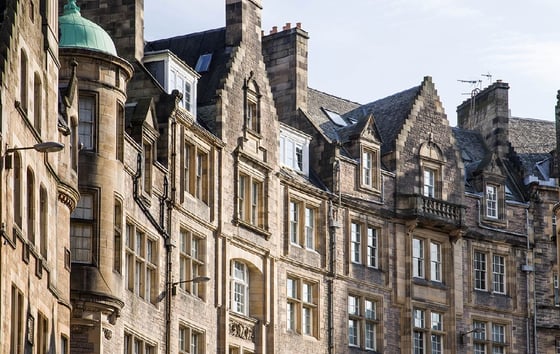 Streets in Edinburgh