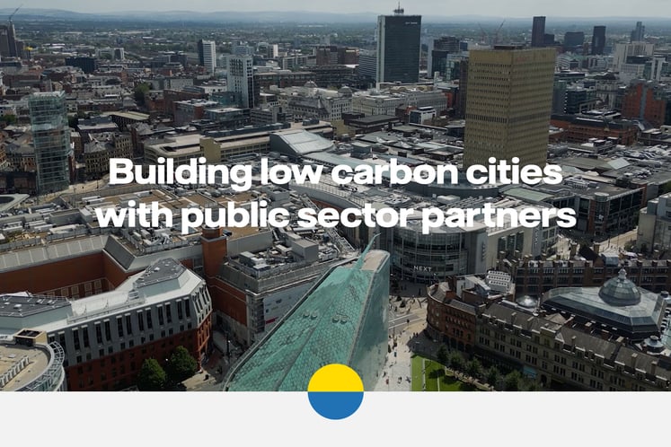 Building low carbon cities with public sector partners