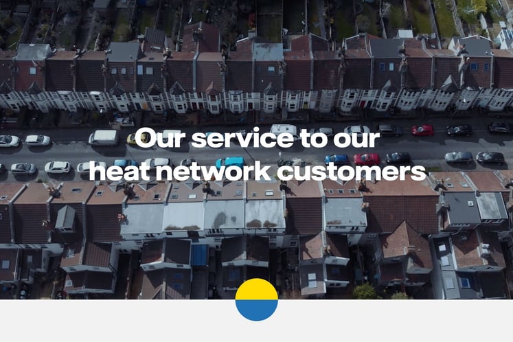 Our service to our heat network customers